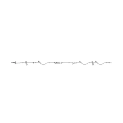 Extension LifeCare PCA Set, Minibore, Backcheck Valve, 10"