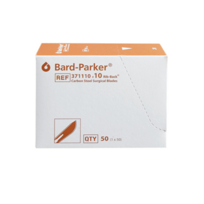 Bard-Parker® Carbon Rib-Back® Blades Size 10 - CHS