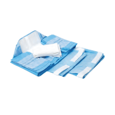 Clean Up Kit with Drawcord Bags and Patient Strap, ORC999OR8